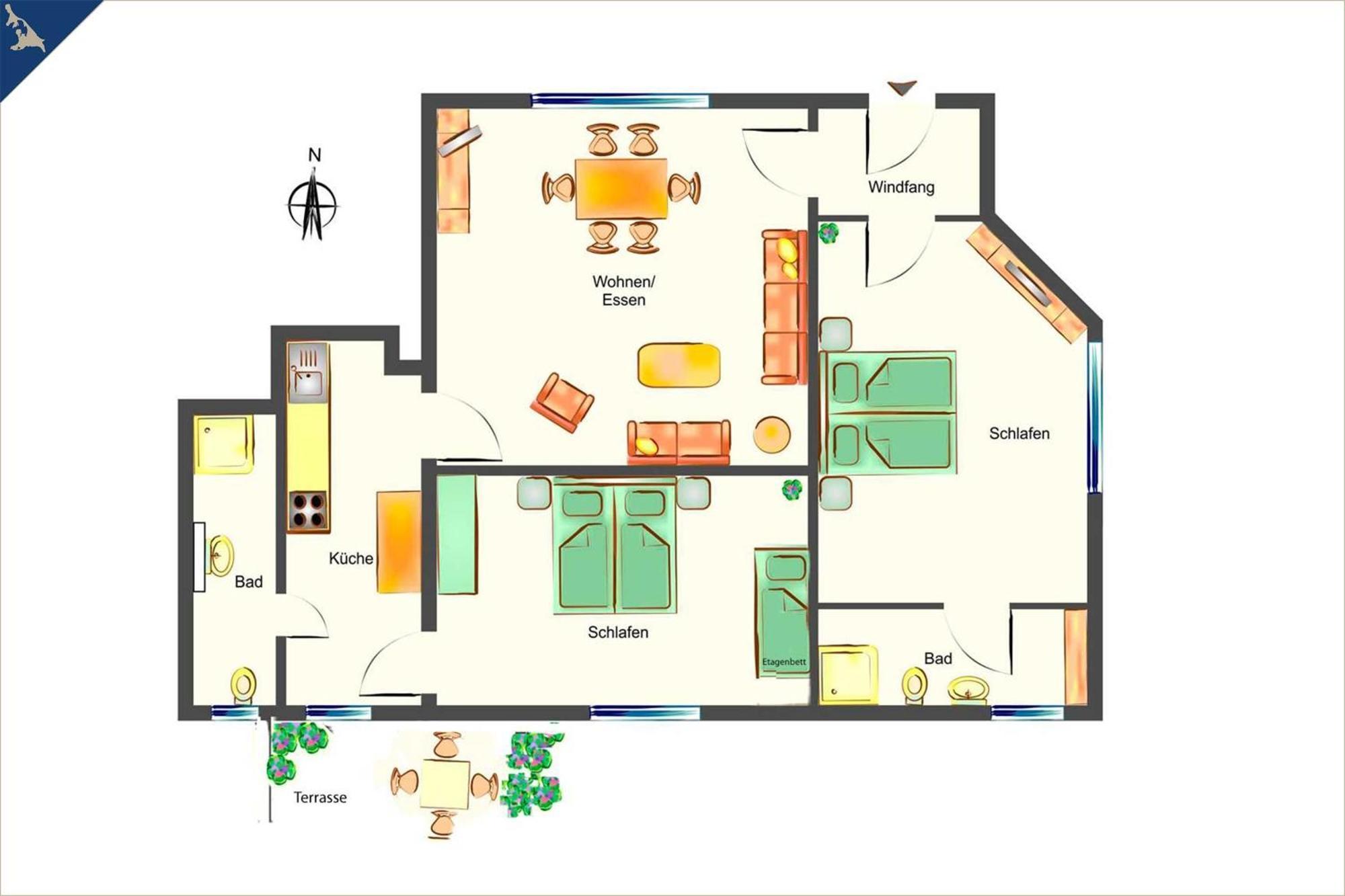 Апартаменты Schulstr. 2, Ahlbeck Whg Am Park Херингсдорф Экстерьер фото